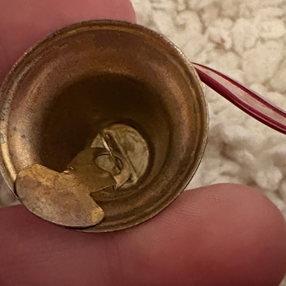 Red Metal Bell - Picture 3 of 3